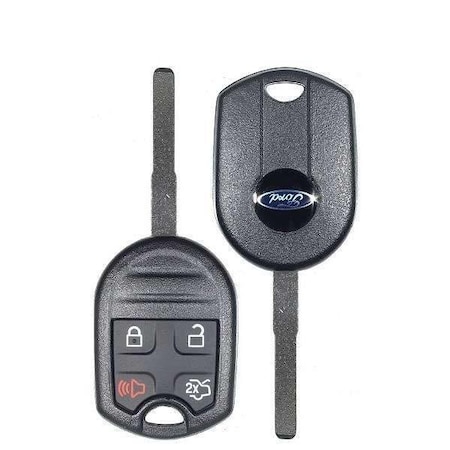 Oem REF: 2012-2019 Ford Fiesta / 4-Button Remote Head Key / PN:164-R7976 / CWTWB1U793 / HU101 / Chi RHK-FRD063